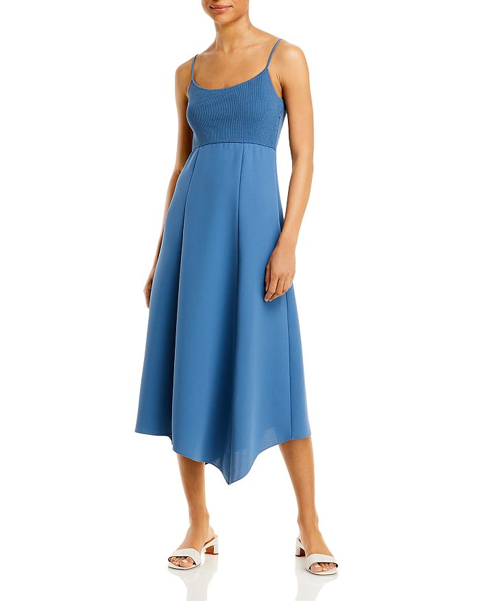 Theory blue deals slip dress