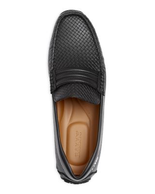 bally leather shoes