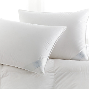 Scandia Home Vienna Firm Down Pillow, King In White