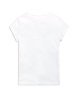 Girls&#39; Embroidered Pony Cotton Tee - Big Kid