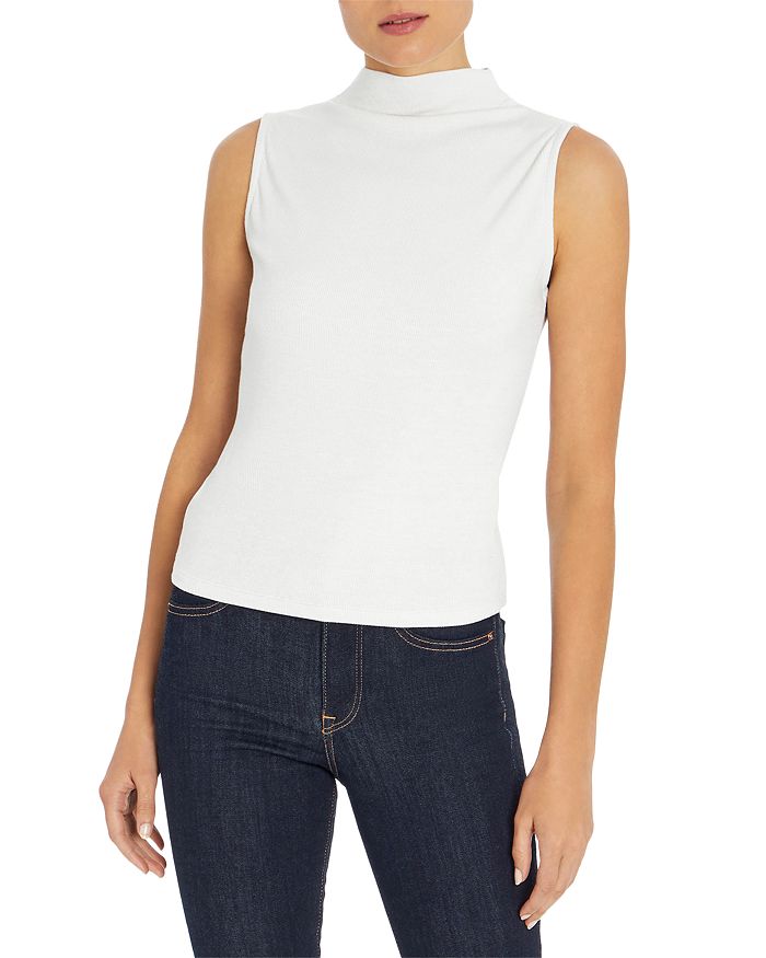 Three dots ribbed top
