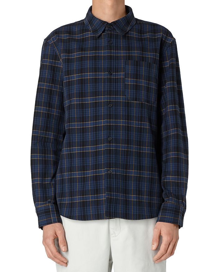 A.P.C. Surchemise Trek Plaid Shirt | Bloomingdale's