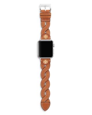 Tory Burch Women's The Eleanor Luggage Leather Strap Watch 25mm