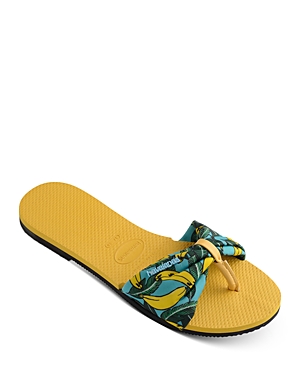 HAVAIANAS HAVAIANAS WOMEN'S YOU SAINT TROPEZ THONG SANDALS,4140714