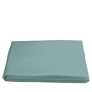 Matouk Nocturne Sateen Fitted Sheet, King In Aquamarine