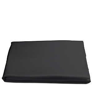 Shop Matouk Nocturne Sateen Fitted Sheet, King In Black