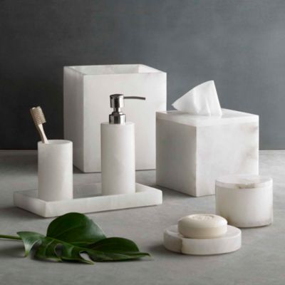 Kassatex - Alabaster Bath Accessories