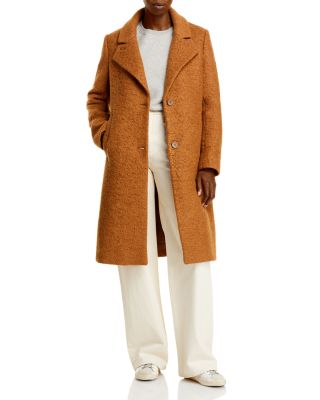 brown long coat women's