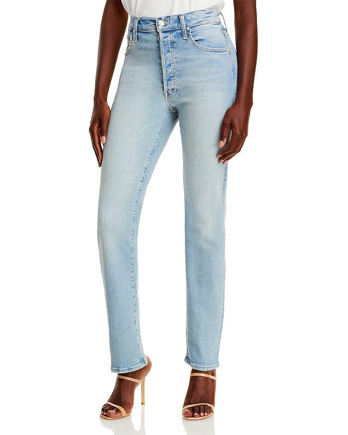 MOTHER The High Waisted Hiker Hover Jeans in Innerspace | Bloomingdale's