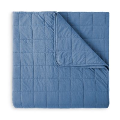 Four Square Quilted Coverlet, King
