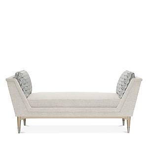 Caracole End To End Settee In Light Gray