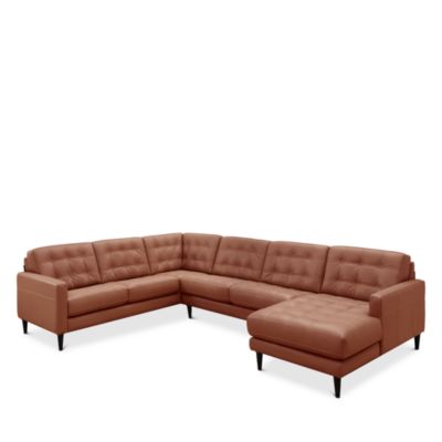 Massimo 3-Piece Leather Sectional