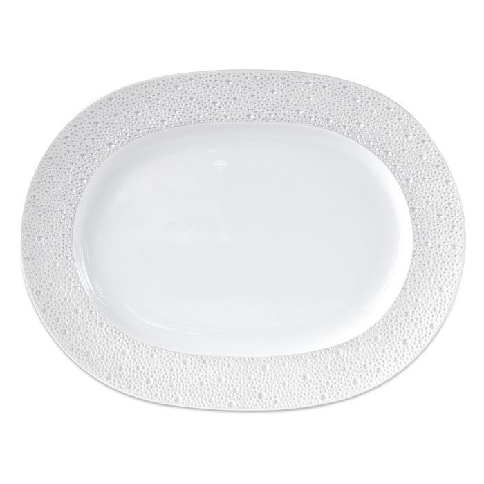 Bernardaud - Ecume Perle Oval Platter