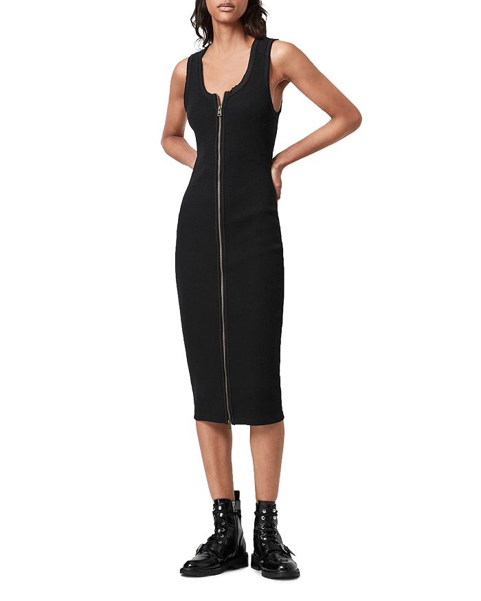 ALLSAINTS Alicia Midi Dress Bloomingdale s