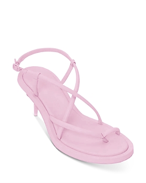 Alexander Mcqueen Women's Ankle Strap Sandals In Dusty Pink