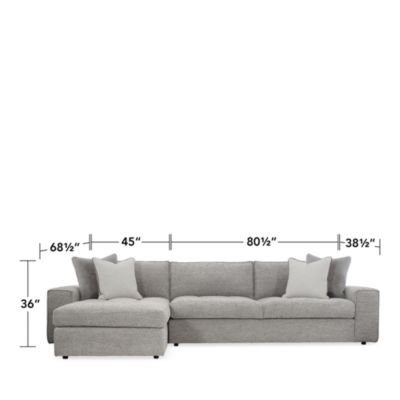 Mulholland 2-Piece Fabric Sectional