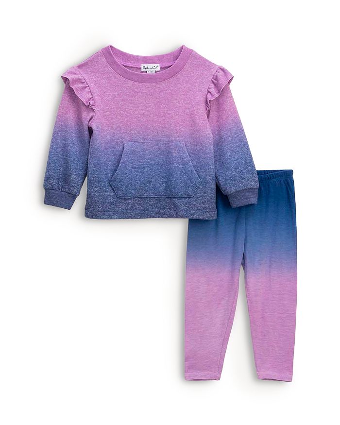 Splendid - Girls' Dip Dyed Hacci Top & Pants Set - Baby