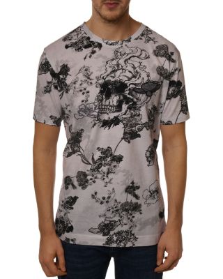robert graham skull t shirt