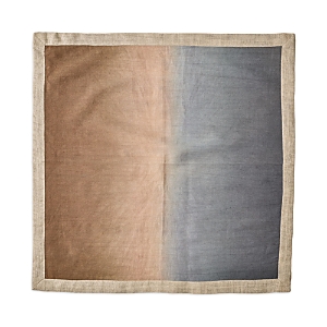 Kim Seybert Dip Dye Napkin In Taupe/bark