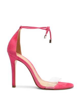 pink sandals high heels