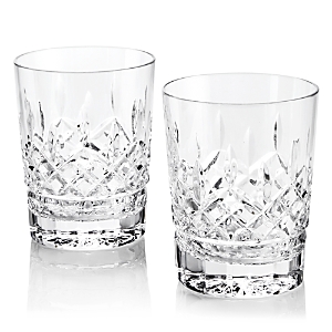 Waterford Lismore Double Old Fashioned Glass, Set Of 2 In Clear