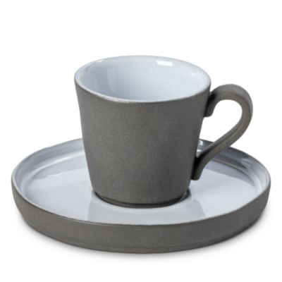 Lagoa Eco Gris Espresso Cup & Saucer