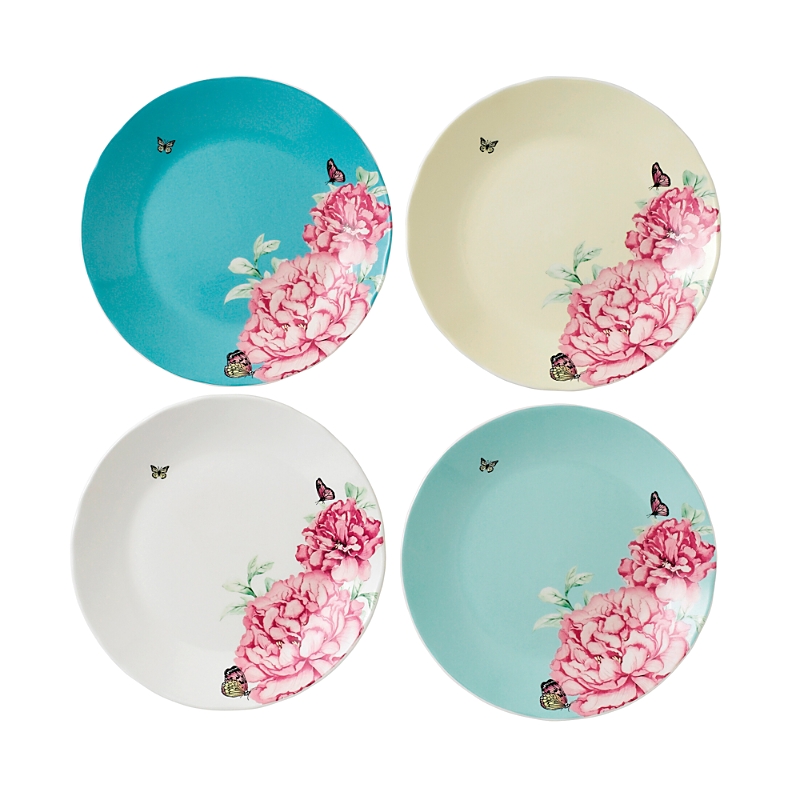 Royal Albert Miranda Kerr Everyday Friendship Accent Plate, Set Of 4 In Friendship