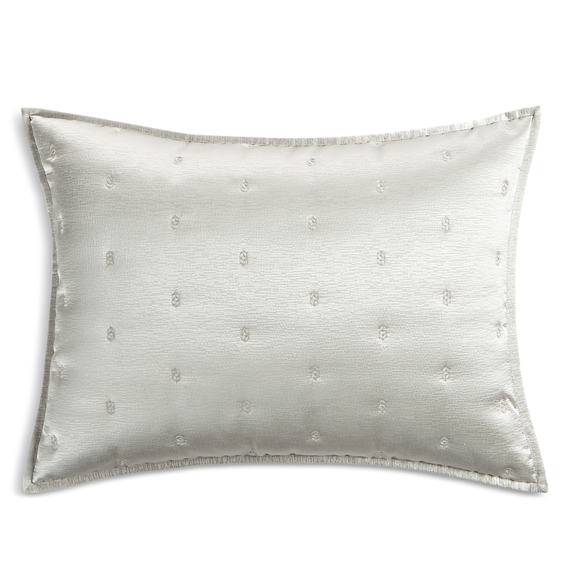 Hudson Park Collection Nouveau Quilted King Sham - Exclusive In Silver