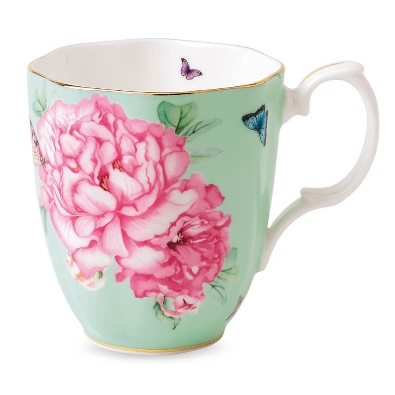 Royal Albert Miranda Kerr Friendship Vintage Mug In Green
