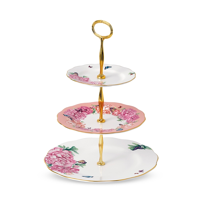 Royal Albert Miranda Kerr Friendship 3 Tier Cake Stand In Multi