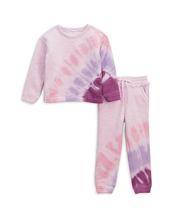 Splendid - Girls' Sunburst Sweatshirt & Jogger Pants Set - Baby