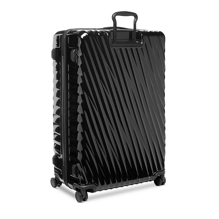Shop Tumi 19 Degree Worldwide Trip Expandable 4-wheeled Packing Case In Glossy Black