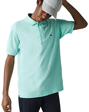 Lacoste Classic Cotton Pique Fashion Polo Shirt In Spirulina