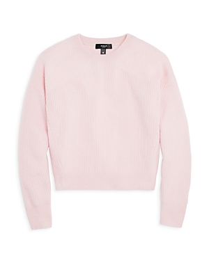 Aqua Girls' Solid Cashmere Sweater, Big Kid - 100% Exclusive In Blossom