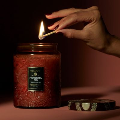 Forbidden Fig Large Jar Candle 18 oz.