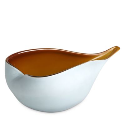 Global Views Large Frosted Bowl