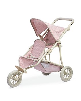 Teamson - Olivia's Little World, Baby Doll Twin Jogging Stroller - Ages 3+