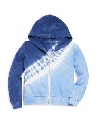 girls aqua hoodie