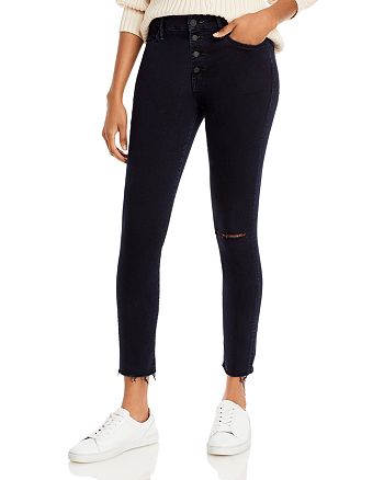 Mother The Pixie Ankle Skinny Jeans In Holding Hands Tightly Bloomingdale S