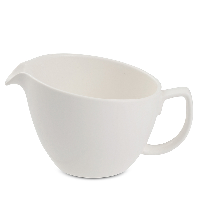 Nambe Cream Pitcher, Starry White In White