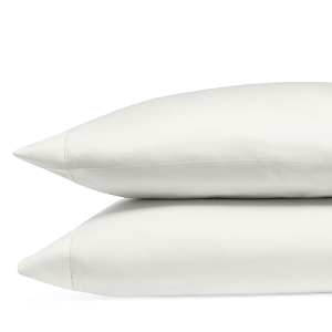 Frette Essentials Single Ajour Standard Pillowcase, Pair In Milk