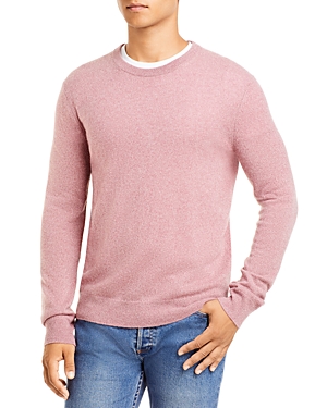 The Men's Store At Bloomingdale's Cashmere Crewneck Sweater - 100% Exclusive In Dusty Mauve