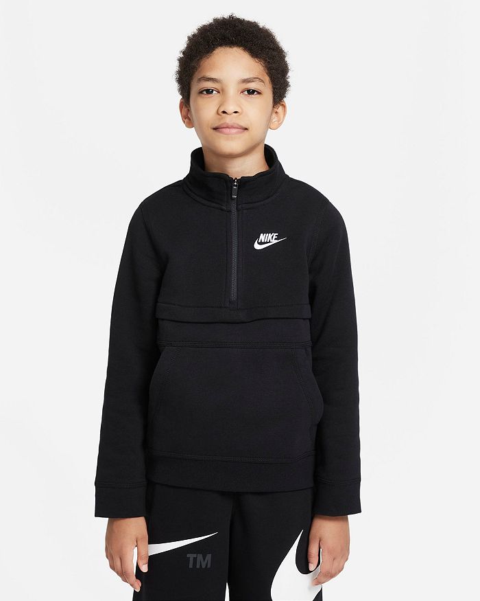 Nike Boys Sportswear Club Half Zip Top Big Kid Bloomingdale s