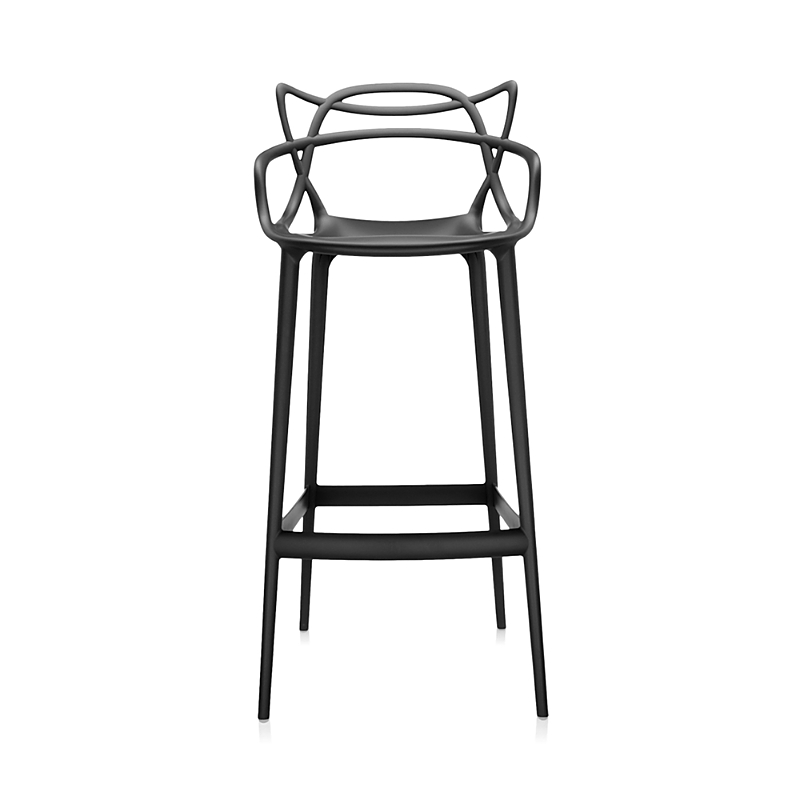 Kartell Masters Bar Stool In Black