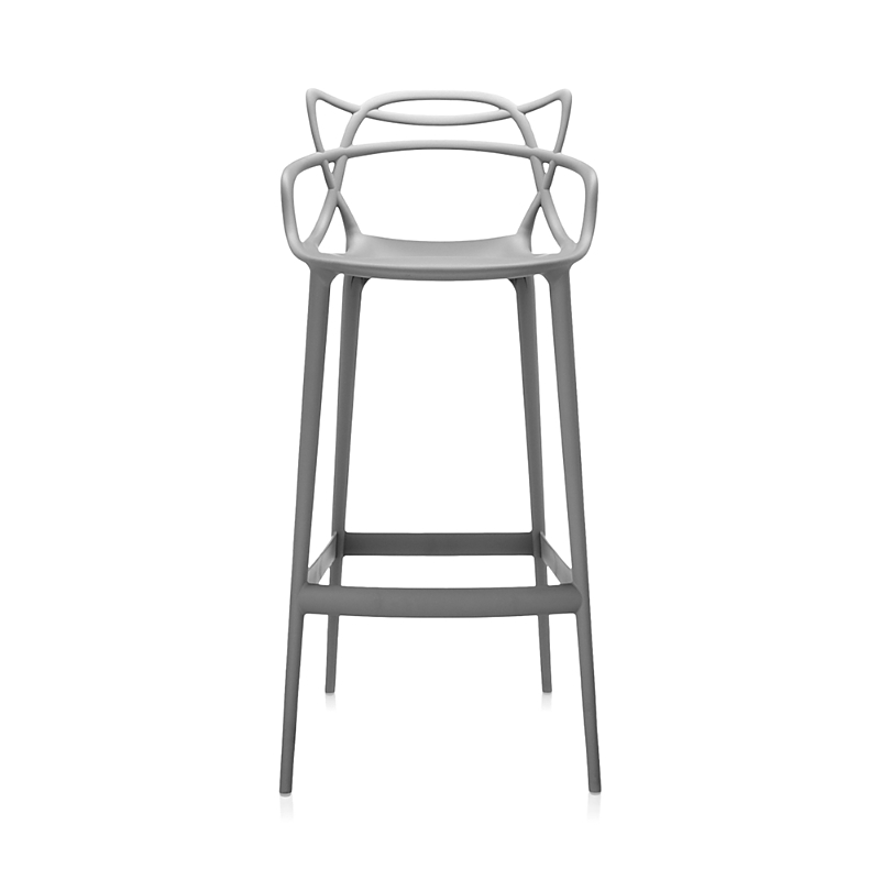 Kartell Masters Bar Stool In Gray