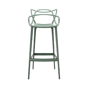Kartell Masters Bar Stool In Sage Green