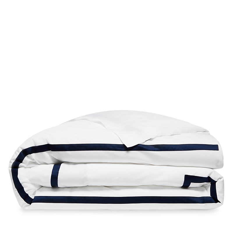 Matouk Lowell Duvet, King In Navy Blue