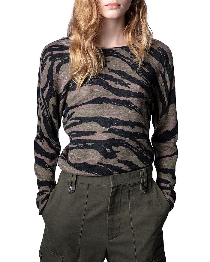 Camo online cashmere sweater