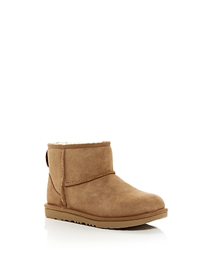 Ugg Unisex Classic Mini Ii Shearling Boots - Little Kid In Chesnut