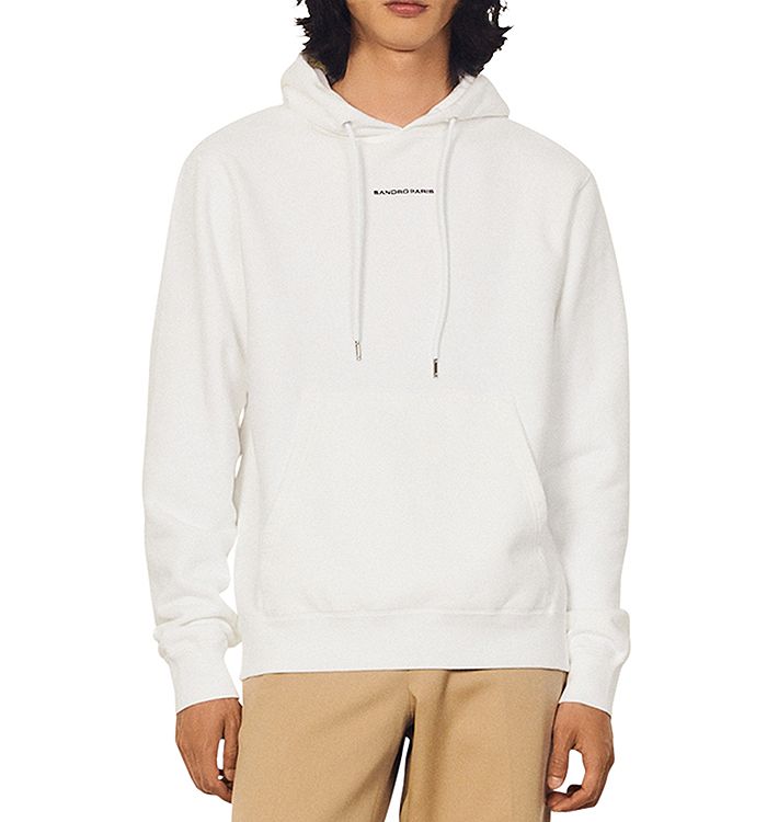 sandro logo hoodie